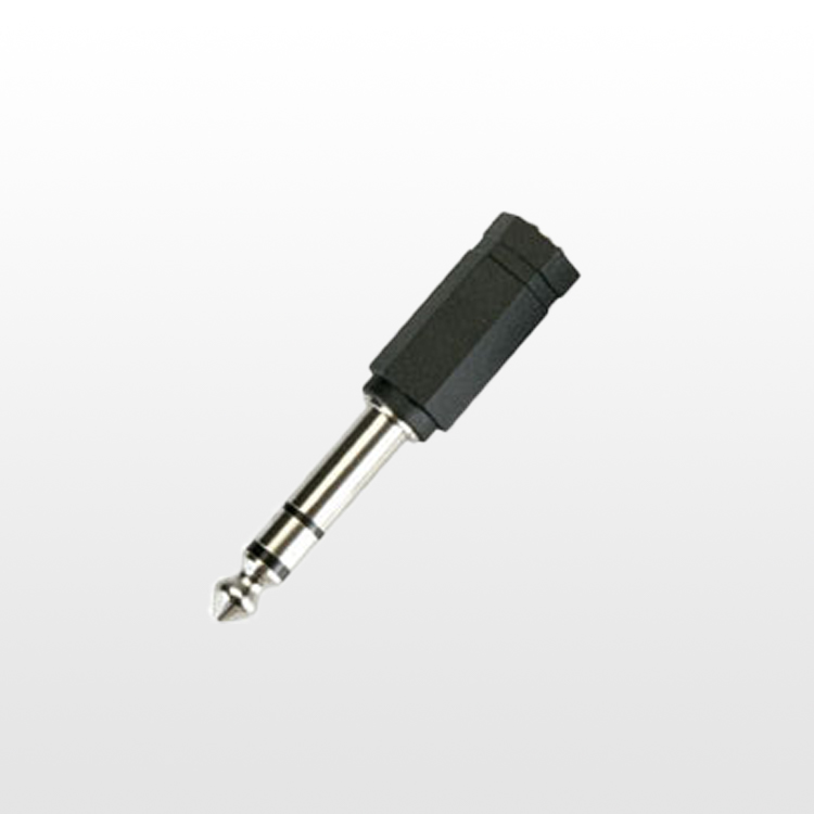 6.3 stereo to 3.5 stereo audio jack adapter